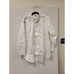 VF Imagewear Dress Shirt Mens 16.5 33 White Long Sleeve Button Up Workwear